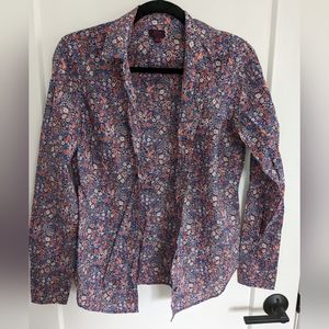 J. Crew Liberty Floral Shirt